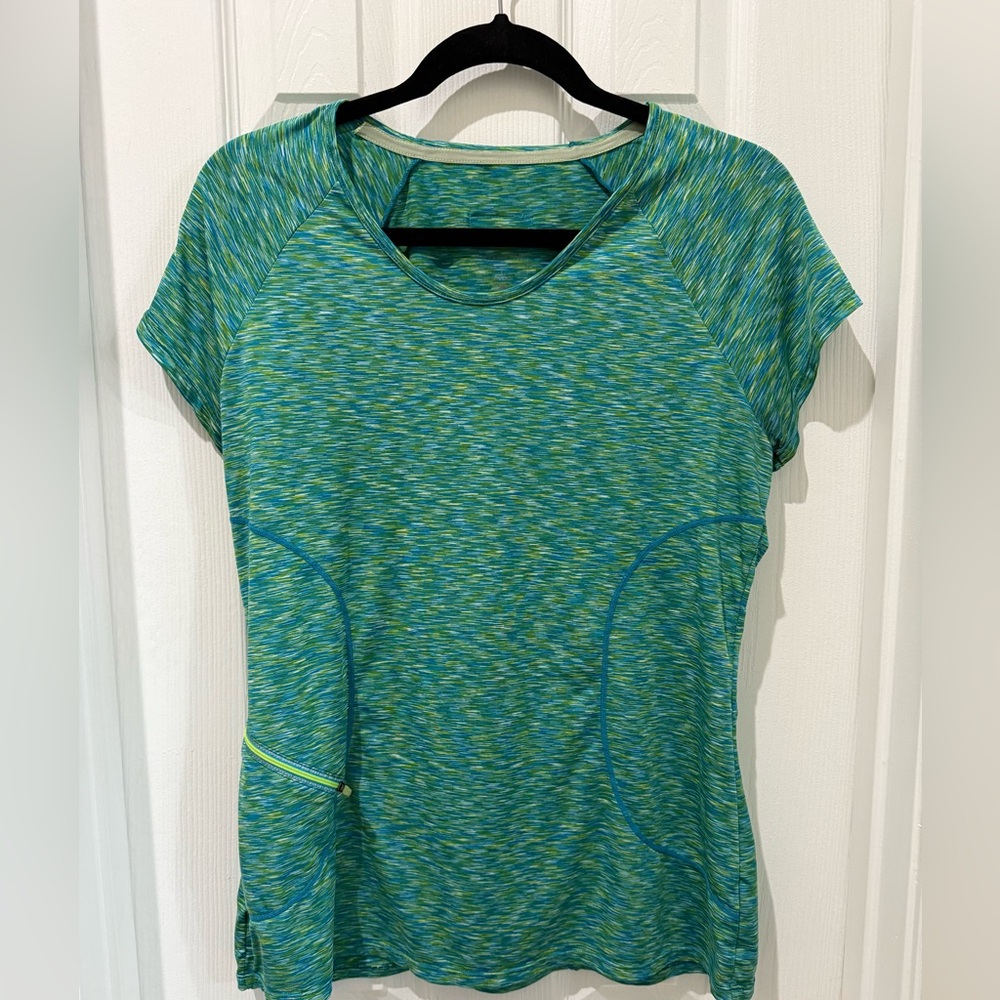 Women's Athleta Pop Space Dye Tee